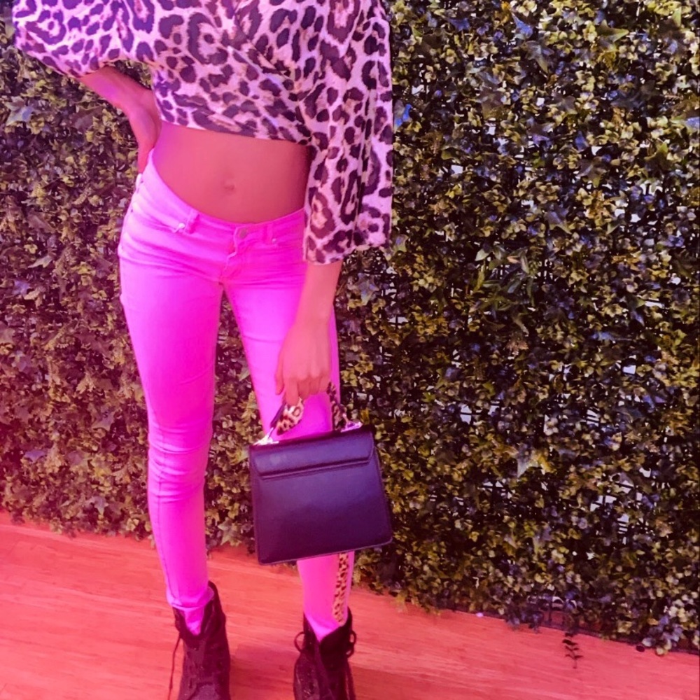 Light Pink Skinny Jeans